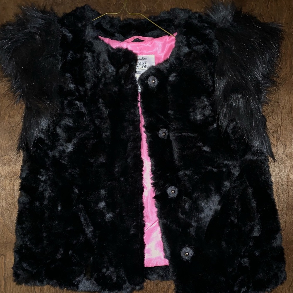 Skaist Taylor for Neiman Marcus Faux Fur Vest